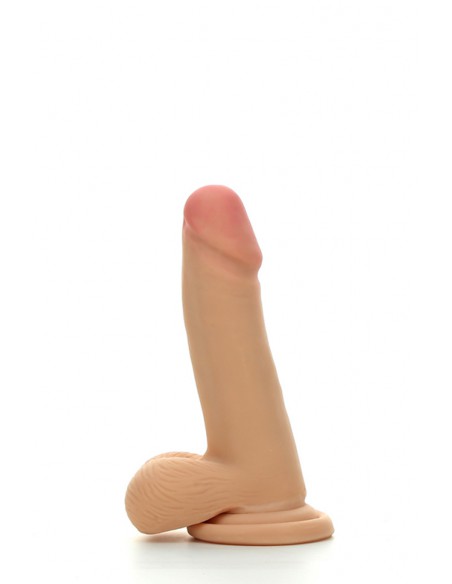 Profil du Godemichet ultra-réaliste articulé Skin Touch 18cm