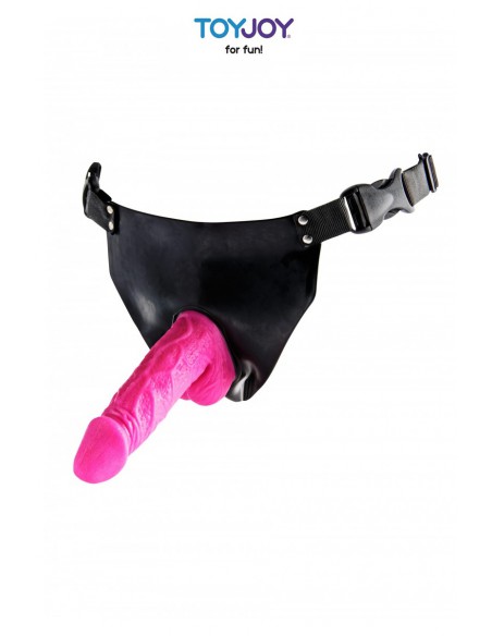 Gode ceinture vibrant Super Woman