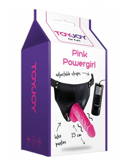 Boite du Gode ceinture vibrant Super Woman