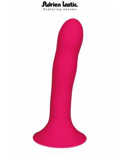 Godemichet double densité Hitsens 4 fuschia 17.5cm
