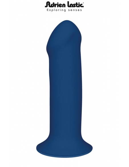 Godemichet double densité Hitsens 1 bleu 17.5cm