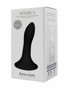 Godemichet double densité Hitsens 5 noir 13cm 2