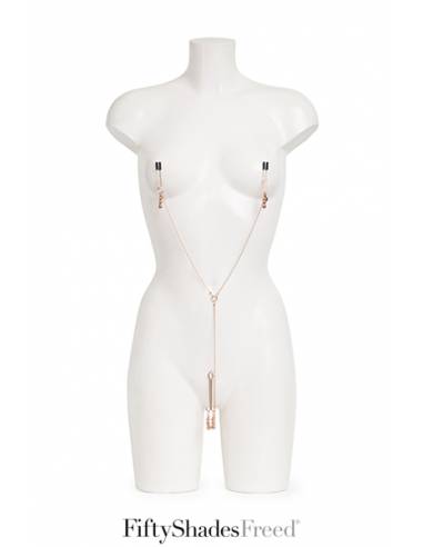 chaîne à tétons et clitoris "All sensation" by Fifty Shades of Grey