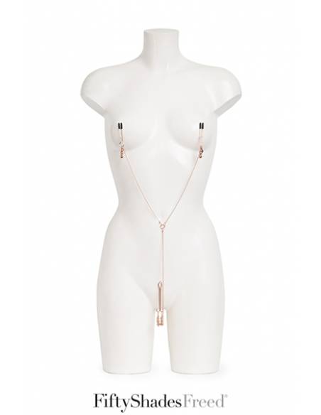 chaîne à tétons et clitoris "All sensation" by Fifty Shades of Grey
