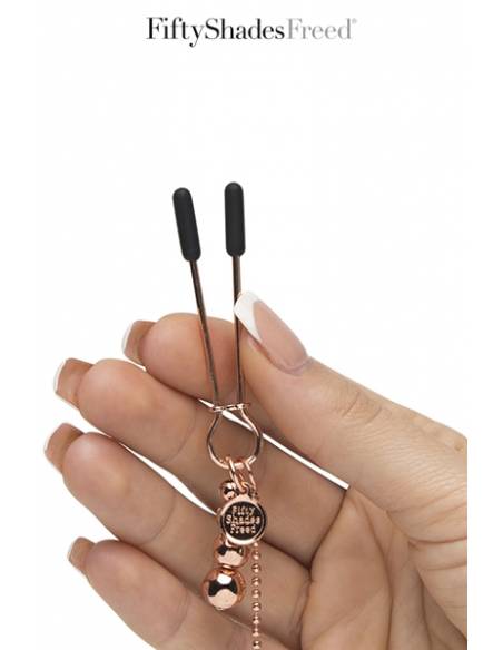 Pince de la chaîne à tétons et clitoris "All sensation" by Fifty Shades of Grey