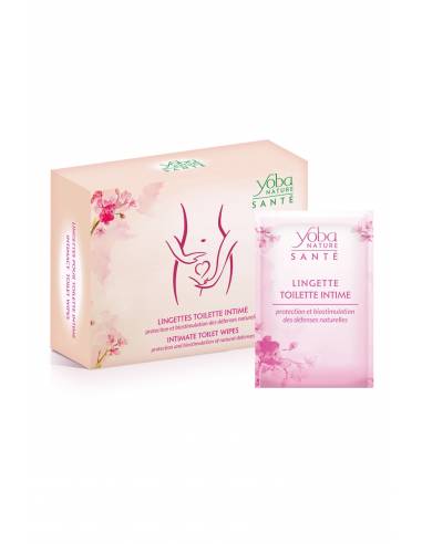 boite de 20 Lingettes individuelles pour toilette intime