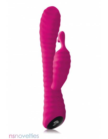 Vibromasseur Rabbit avec rainures  Inya Ripple Rabbit
