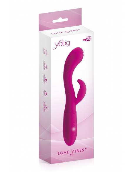 Vibromasseur rabbit multi-fonctions Bess dans sa boite