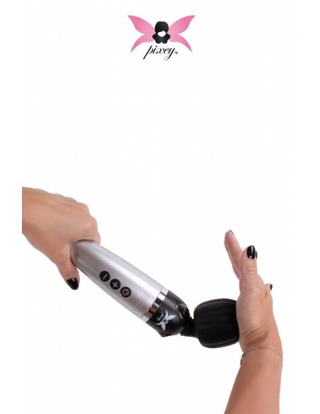 Vibromasseur Wand rechargeable Pixey Deluxe tete flexible