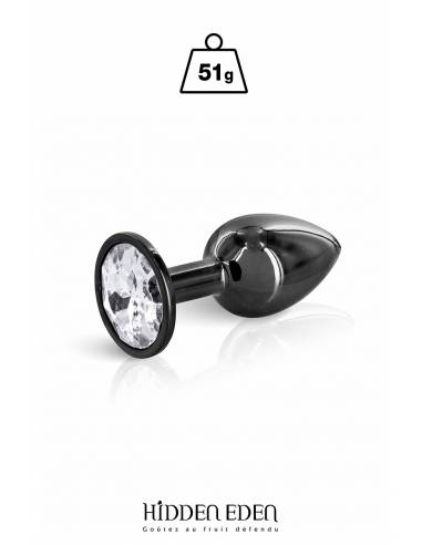 Plug/Bijou aluminium noir S 51gr Hidden Eden
