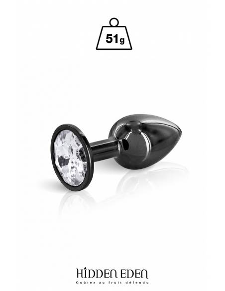 Plug/Bijou aluminium noir S 51gr Hidden Eden