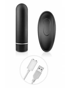 Mini vibro télécommandé Black Empire My Duke 2