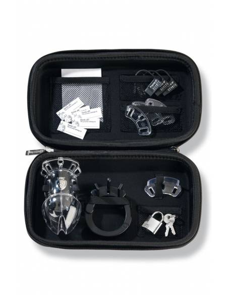 Coffret de la Cage à pénis électro-stimulation Mystim Pubic Enemy N°1