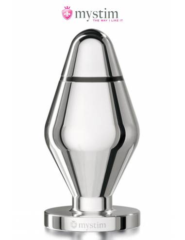 Plug électro-stimulation aluminium Mystim Giant John XXL