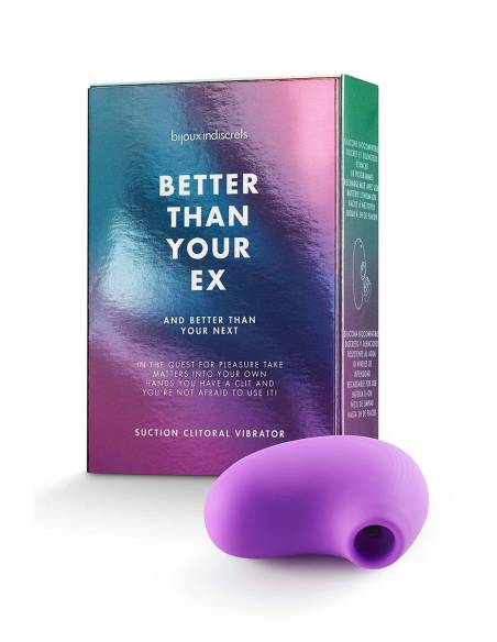 boite du Stimulateur clitoridien succion et vibration Better Than You