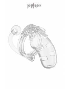 Cage de chasteté avec plug anal ManCage 10