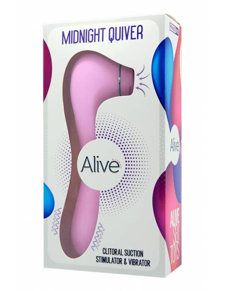 Boite du Double stimulateur clitoridien Midnight Quiver