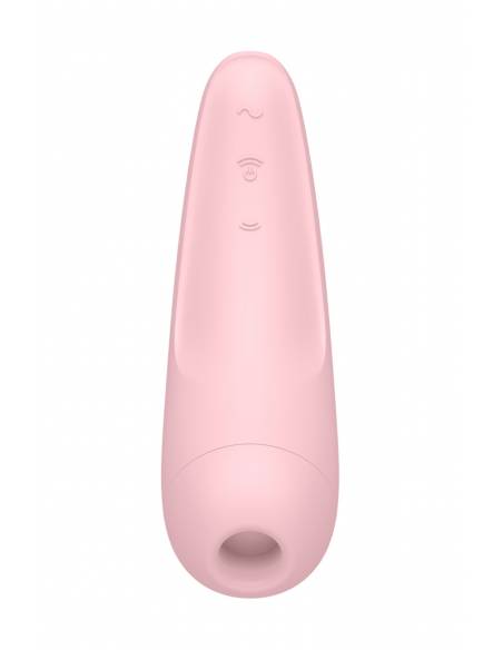 Stimulateur clitoridien connecté Satisfyer Curvy 2+ de face