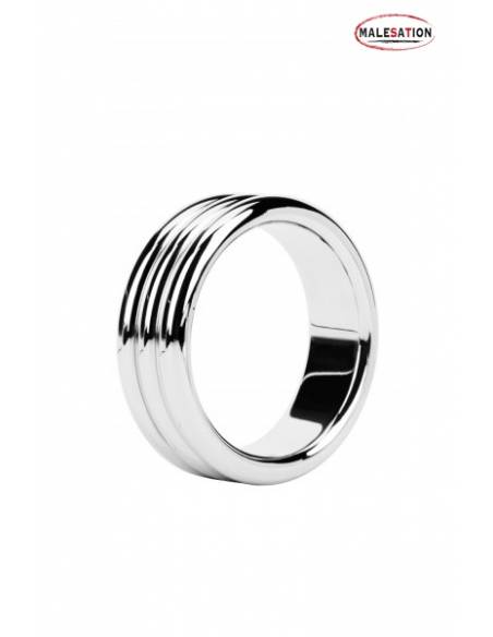 Cockring métal Triple ring Malesation