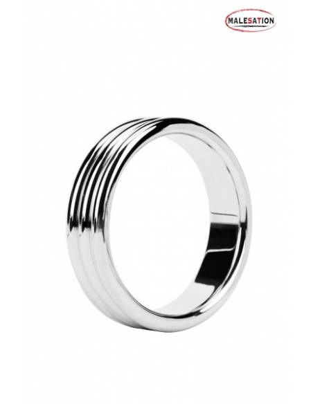 Cockring métal Triple ring Malesation 4,8 cm