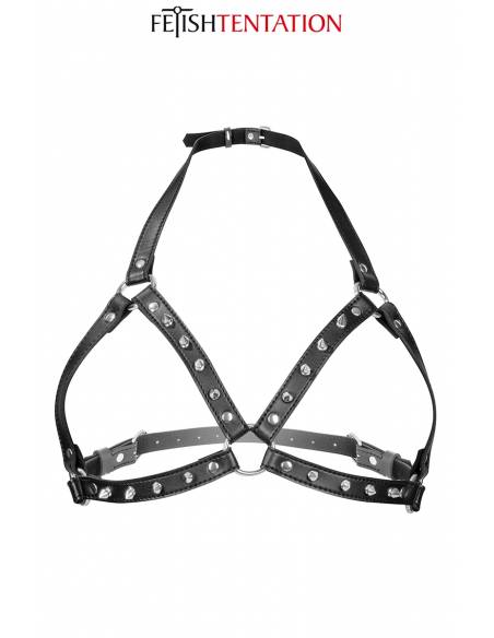 Harnais de poitrine bdsm à pointes Fetish Tentation