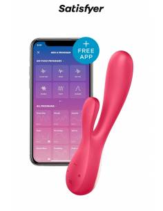 Vibromasseur Rabbit connecté Satisfyer Mono Flex