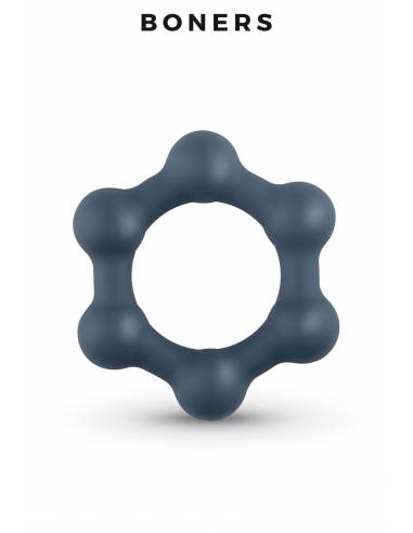 Cockring Hexagonal avec billes en acier