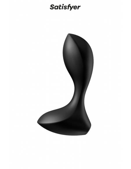 Plug vibrant Satisfyer Backdoor Lover noir profil