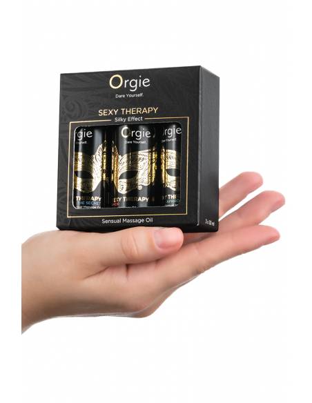 Coffret huiles de massage sensuel Sexy Therapy Collection