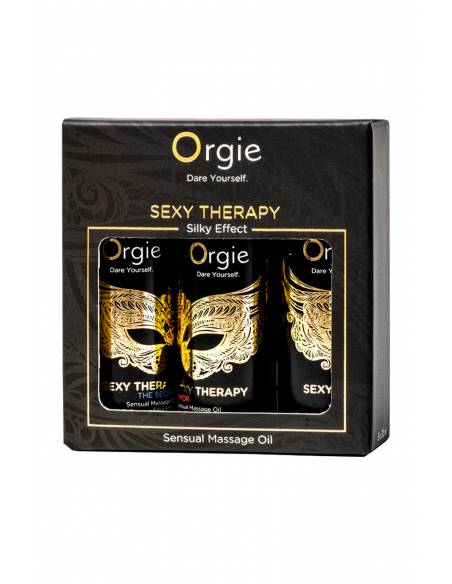Coffret 3 huiles de massage sensuel Sexy Therapy