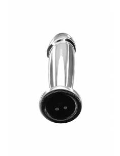 Plug anal vibrant en métal The Intruder 2