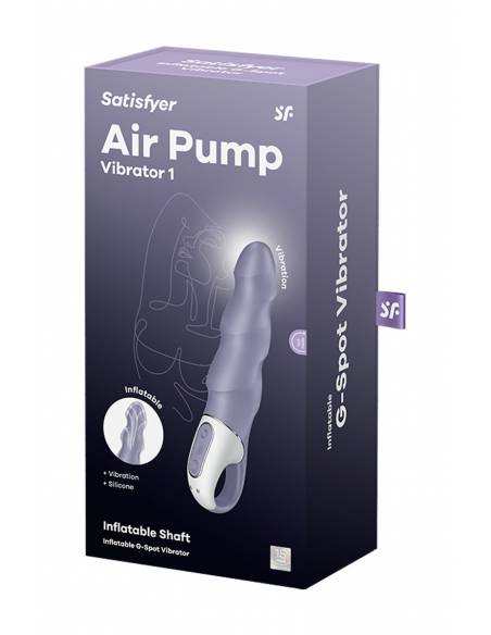 boite du Vibro gonflable Satisfyer Air Pump Vibrator 1