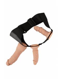 Gode ceinture 3 dildos