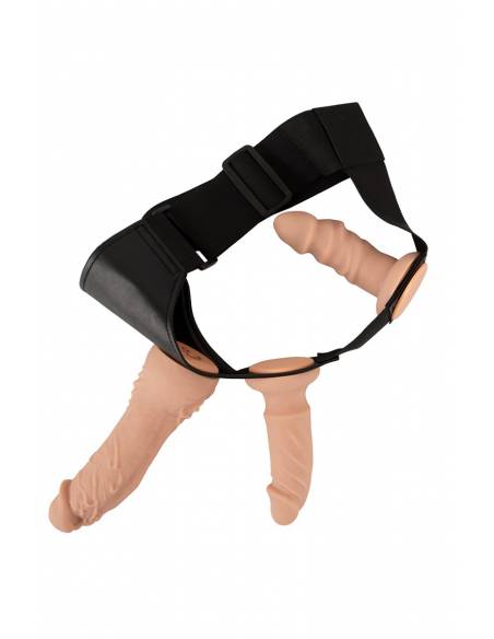 Gode ceinture 3 dildos