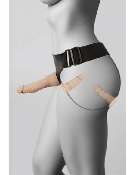 Gode ceinture 3 dildos multi-positions