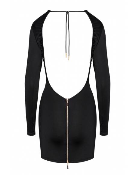 Mini robe noire dos nu Cottelli PARTY dos