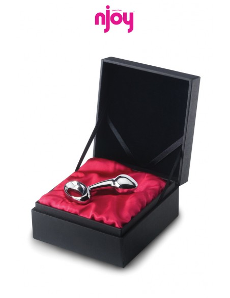 Coffret luxe du Plug anal en acier chirurgical Small Njoy