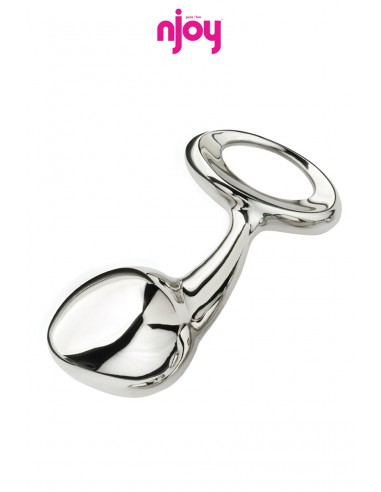 Plug anal acier chirurgical Njoy version large.