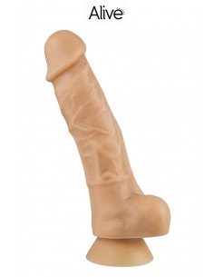 Godemichet ultra-réaliste en silicone Adam 18cm