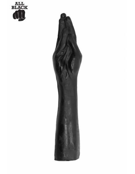 Vue du Godemichet XXL All Black Fucker 37cm