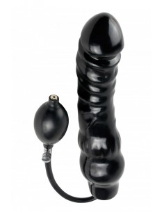 godemichet en vinyle noir gonflable Inflatable Ass Blaster