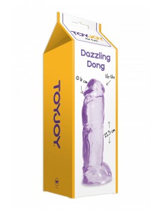 Godemichet réaliste Dazzling Dong 21.5cm 2