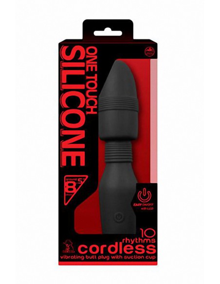 Boite du Plug anal vibrant XL en silicone One Touch.