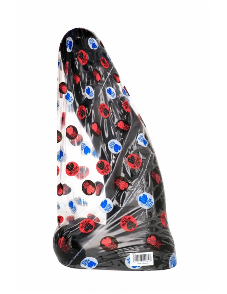 Godemichet Monster Black XXL 42cm x 9cm emballé