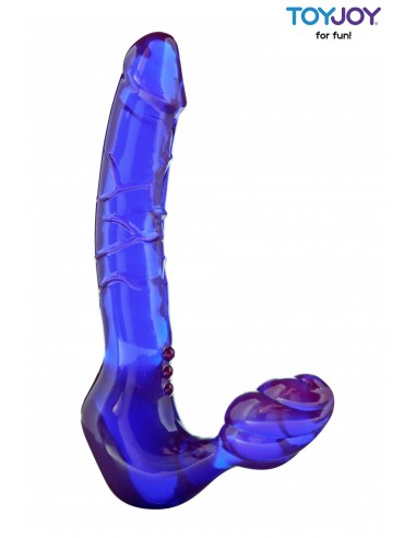 Gode anatomique double en jelly  24.5cm