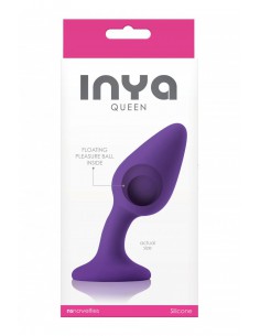 Plug anal en silicone Inya Queen violet 2