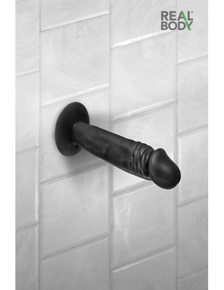 utilisation du Godemichet réaliste Real Body Zack Noir, ultra doux