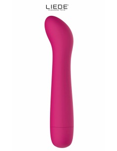Vibromasseur spécial point G 100% silicone Delightful cerise