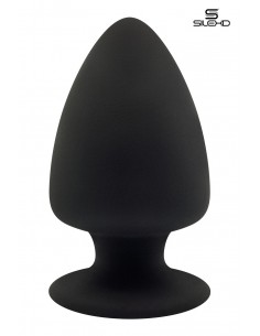 Plug anal duble densité thermo-réactif en silicone haute qualité.