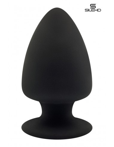 Plug anal duble densité thermo-réactif en silicone haute qualité.